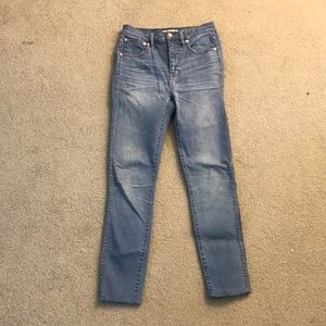 Madewell 10" High Rise Skinny